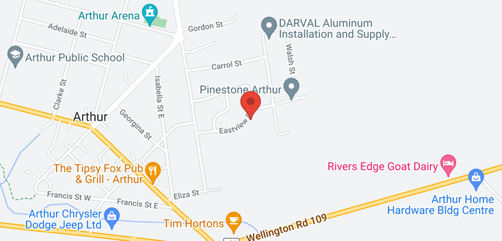 map of 24 Eastview Drive